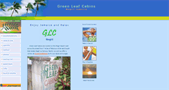 Desktop Screenshot of greenleafcabins.com